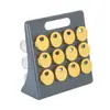 Frascos de Especias al por Mayor en Stock, Sellados y a Prueba de Humedad, Estante de Almacenamiento para el Hogar, Botellas de Vidrio para Especias, Botellas de Vidrio para Condimentos, Frascos para Sal y Azúcar
