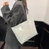 Bolsa de Hombro Tote de Moda con Estampado Elegante y Sencillo, Gran Capacidad, Moderna y Versátil, Nueva para la Primavera 2026