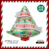 Globo de Película de Aluminio con Forma Especial de Dibujos Animados Navideños Globo con Forma de Copo de Nieve Navideño Accesorios de Decoración para Fiesta