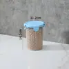 Latas seladas para barris de grãos diversos Caixas de armazenamento de grãos para embalagem de grãos diversos latas seladas à prova de poeira e umidade de grau alimentício latas de grãos diversos