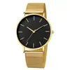Venta caliente en AliExpress reloj de pulsera de malla fina estilo coreano simple y moderno para hombre reloj de cuarzo personalizado ventas directas de fábrica