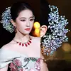 Pinza para el Cabello de Flor Estrellada Estilo Pato Pico Inspirado en Celebridades Nuevo Estilo Chino Pinza para el Cabello Accesorio para el Cabello de Vestido de Noche de Alta Gama Tocado