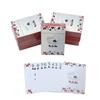Cartas de Jogo Personalizadas para Publicidade, Cartas de Pôquer Impressas Personalizadas com Núcleo Azul em Relevo
