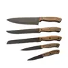 Cuchillo para Fruta Acero Inoxidable Cuchillo Doméstico Cocina Multifuncional Transfronterizo Corte a Mano Cuchillo para Carne Venta al por Mayor Cuchillo con Mango de Madera