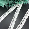 Encaje de Algodón Textil para el Hogar Decoración de Falda Blanco Liso Encaje de Algodón Accesorios de Ropa DIY Fabricante de Encaje de Algodón Venta al por Mayor