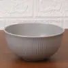 Tigela Listrada 15cm 9 Caixas Palha de Trigo Tigela de Macarrão Doméstica Restaurante Tigela de Arroz Anti-Queda Tigela de Macarrão 700ml Sopa