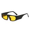 Novos Óculos de Sol Retrô com Armação Pequena para Mulheres, Óculos de Sol de Alta Qualidade Estilo Street Fashion, Óculos de Sol de Pernas Largas Transfronteiriços Europeus e Americanos para Mulheres