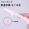 Venta al por mayor de fábrica cuchillo para cejas hoja de acero inoxidable cuchillo para cejas plegable red protectora cuchillo de afeitar para damas cuchillo para vello de piernas