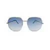 Nuevas gafas de sol de moda Joker para el sol versión coreana de cara lisa reparación alta sensación gafas de sol de metal al por mayor
