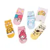 Calcetines de dibujos animados nuevos para padres e hijos japoneses y coreanos calcetines casuales de dibujos animados para mujer calcetines rectos lindos venta al por mayor de fábrica
