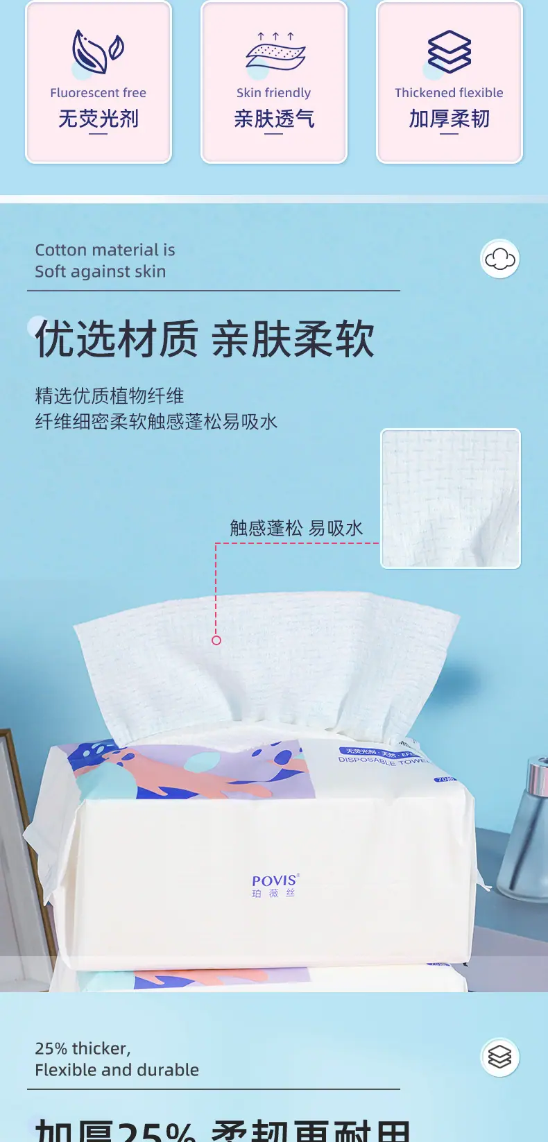 珀薇丝一次性加厚洗脸巾_06