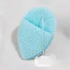 Esponja de Limpeza Facial Tipo Luva Que Aumenta de Tamanho Quando Exposta à Água, Esponja Removedora de Maquiagem Macia e Amiga da Pele, Esponja de Limpeza Facial com Cordão