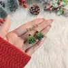 Collar con colgante de árbol de Navidad de acero titanio que no se desvanece, para mujer, de lujo ligero, nicho, personalidad, cadena para clavícula, joyería navideña al por mayor