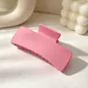 Pinzas para el pelo mate estilo coreano de Amazon para mujer, pasadores cuadrados planos, pinzas de tiburón al por mayor
