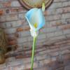 Ramo de Flor Artificial Lirio de Cala Tamaño Pequeño Gama Alta Flor Material Escena de Boda Adornos Decoración Sala de Estar Hogar Flores Falsas