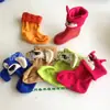 Fibra Acrílica Cálido y Cómodo Forro de Terciopelo de Algodón Tejido Jacquard para Adultos y Niños Zapatos y Calcetines de Casa para Interiores Fábrica Calcetines de Invierno Cómodos