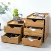 Caja de Almacenamiento para Escritorio de Oficina Gabinete de Almacenamiento de Madera Tipo Cajón Estante de Almacenamiento para Oficina Suministros Archivo Caja Organizadora Varios
