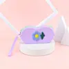 Bolsa de Silicona para Gafas de Dibujos Animados para Mujer, Bolso Portátil, Estuche Protector para Gafas de Sol, Billetera para Monedas, Venta al por Mayor