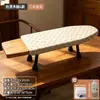 Tabla de planchar de madera maciza, pequeña a mediana, plegable de mesa para el hogar, plancha eléctrica, tabla de planchar tipo viaje