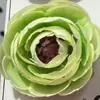 Cabezas de Flores Artificiales en Colores Otoñales, Rosas de Té, Flores de Seda para Bodas al por Mayor, Decoración de Habitaciones de Boda, Suministros del Fabricante de Decoraciones Artificiales de Alta Calidad para Bodas