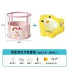 Tina de baño para bebé, plegable, para uso en casa, transparente, interior, para niños, recién nacidos, tina de baño, alberca