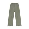 Calças personalizadas/forradas com fleece para outono e inverno, impermeáveis e à prova de vento, calças de trabalho masculinas modernas para atividades ao ar livre, corte reto solto, estilo grosso