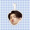 Etiqueta de equipaje Huang Minghao Pase de abordar Colgante para mochila Etiqueta Etiqueta Debería Ayudar Sacudida circundante