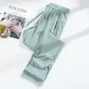 Pantalones Finos de Seda de Hielo de Secado Rápido para Mujer 2025 Nuevos para Exteriores Ligeros Transpirables de Secado Rápido Protección Solar Pantalones Deportivos Casuales