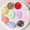 Chapéu de Cowboy Acrílico Banhado a UV com Furo Passante Contas Soltas Corrente para Celular DIY Acessórios para Chaveiro Material para Caneta com Contas Venda por Atacado