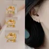 Pendientes Clásicos de Diamantes de Múltiples Filas de Lujo Más Vendidos en Amazon Transfronterizos Europeos y Americanos Pendientes de Gama Alta Estilo Japonés y Coreano