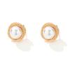 Pendientes de estilo francés ligeros de lujo con forma de flor de diamante cuadrado, estilo femenino, estilo europeo y americano, personalidad, temperamento, pequeños pendientes de flor de azúcar cuadrados, moda