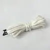 Fabricante em estoque 5-6MM corda de algodão colorida boné de suéter corda com núcleo esportes cintura algodão maciço corda redonda cabeça de metal
