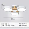 Luz de techo para sala de estar, elegante luz minimalista nórdica creativa estilo madera natural para dormitorio, iluminación VV Taiwán, estilo moderno minimalista