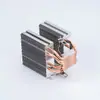 6 Tubos de Cobre Caliente Radiador de CPU Computadora de Escritorio Doble Torre Tubo de Calor Refrigeración Silencioso Ventilador Dual Ventilador de Refrigeración para CPU