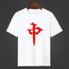 Camiseta de Manga Corta Hongzhong Fortune Texto de Mahjong Texto de Barril de Diez Mil Caracteres Ropa Casual Actividad de Hermanos Ropa Cultural