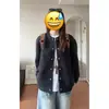 Suéter cardigan turquesa estilo americano outono/inverno 2026, unissex, retrô moderno, casual e versátil, peça de outer wear de tricô para casais