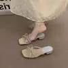 Primer Encuentro Temporada Nude Francés Sandalias de Verano con Tira y Tacón Grueso Zapatos de Hada para Combinar con Faldas, Correas Delgadas para Ropa de Noche