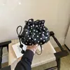 Bolso Rayado Simple de Gran Capacidad para Mujer Verano 2026 Nuevo Bolso Cruzado de Hombro Único Estilo Coreano Simple Bolso Cubo