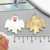 Halloween Transfronterizo Fantasma Peculiar Escoba Murciélago Sombrero de Mago Pulsera DIY Collar Llavero Colgante Pequeño