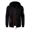 Nueva Sudadera con Capucha de Punto Jacquard Casual Deportiva para Hombre