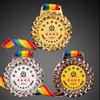 Medalla de Metal Hace Juegos Escolares Creativos Medalla de Honor Medalla de Maratón Listado Conmemorativo