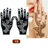 Modelos de Henna para Mãos Mais Vendidos no Exterior, Impressões de Mãos para Casamento, Decorações de Mãos para Palco, Tatuagens Temporárias de Mãos