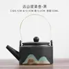 Suporte para Bule de Chá Cerâmico Fogareiro Quente para Chá Kung Fu Fabricante de Chá de Panela Única Base de Aquecimento com Vela Conjunto de Fogareiro Quente para Chá de Cerâmica Grossa