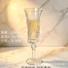 Jingyuan Taça de Champanhe de Vidro de Cristal com Pé Alto Taça para Degustação de Fragrâncias e Aromas Utensílios para Vinho Doméstico Taça para Vinho Doce com Bolhas