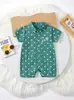 Ropa para Bebé, Estilo Delgado de Verano, Mameluco Completo para Recién Nacido, Mes Completo, Cien Días, Caballero, Traje para Gatear al Aire Libre, Nuevo Estilo de Verano