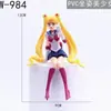 Decoración de Pastel de Sailor Moon Luna Dibujos Animados Lindo Hielo Agua Princesa Luna Niña Cumpleaños Enchufe para Hornear