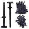 Hebilla de Fijación Universal para Brida de Cables Universal Guardabarros Revestimiento Guardabarros Maletero Rejilla del Tanque de Agua