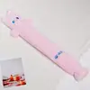 Nova Bolsa de Água Quente Estendida em Formato de Gato para Crianças, Aquecedor de Mãos e Pés, Almofada Longa Cheia de Água, Aquecedor de Cama para Mulheres