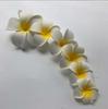 Colorido PE ovo flor grampo de cabelo cocar flor acessórios de cabelo decoração à beira-mar férias flor artificial acessórios de presente flor do ovo