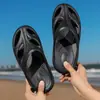 Sandalias de comercio exterior transfronterizo para hombre y mujer, sandalias de playa, función antideslizante, forma especial, huecas, para campo traviesa, sandalias de cueva Shuoxi